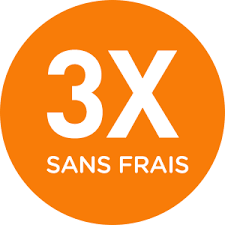 3 fois sans frais