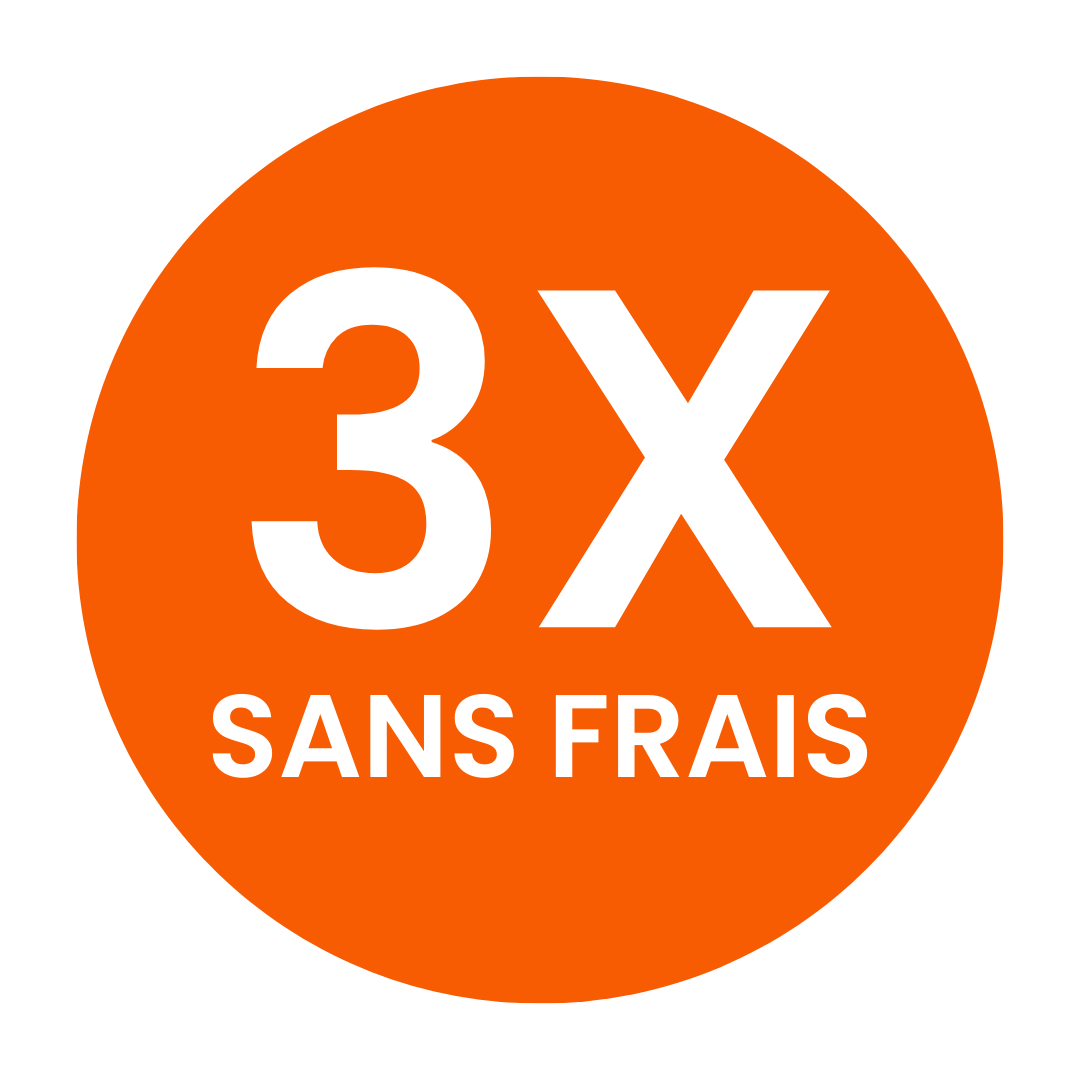 3 fois sans frais